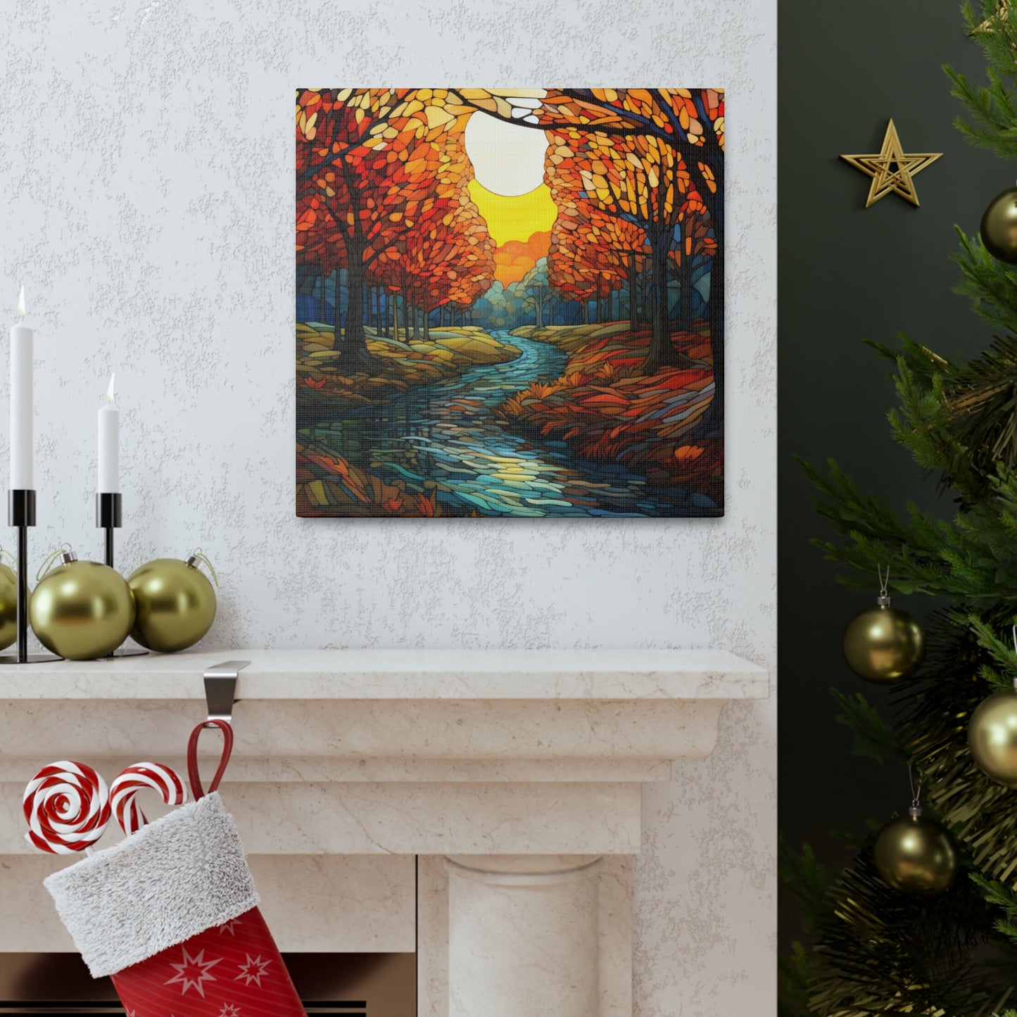 "River Sunset" Wall Art - Weave Got Gifts - Unique Gifts You Won’t Find Anywhere Else!