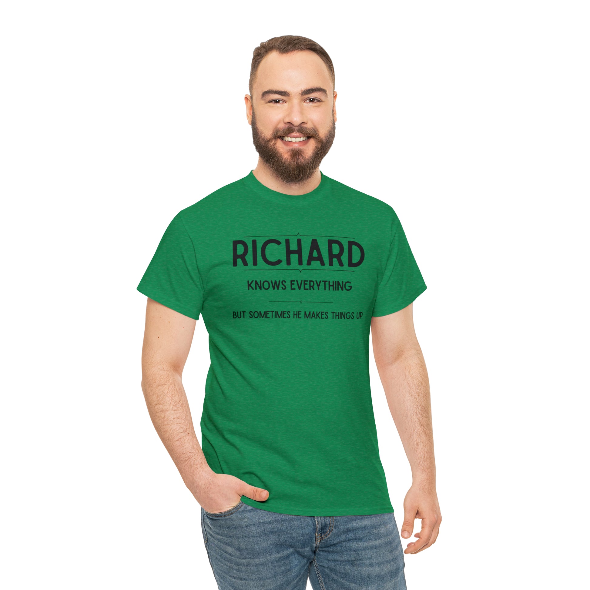 "Richard Knows Everything" T-Shirt - Weave Got Gifts - Unique Gifts You Won’t Find Anywhere Else!