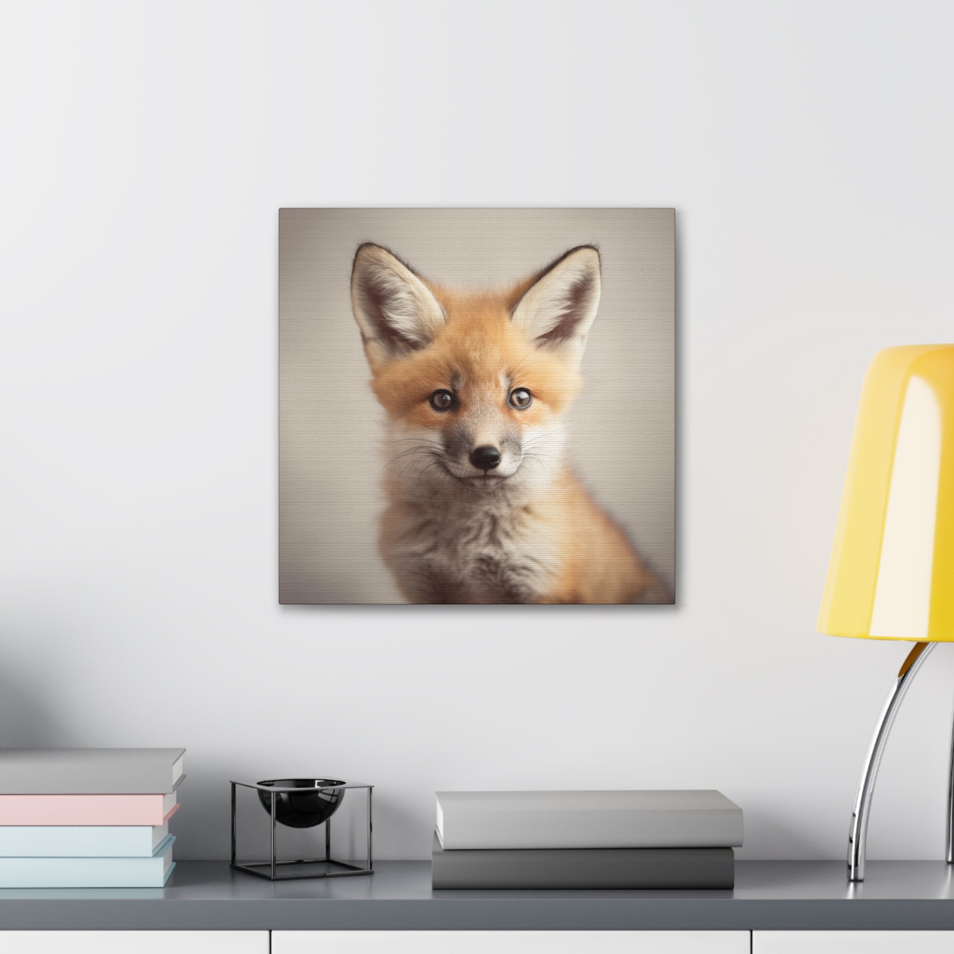 Charming Baby Fox Wall Art