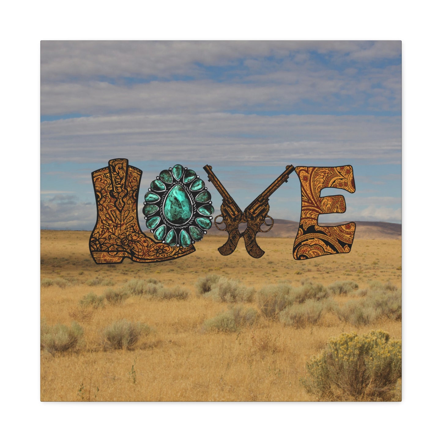 "Western Love" Wall Art - Weave Got Gifts - Unique Gifts You Won’t Find Anywhere Else!