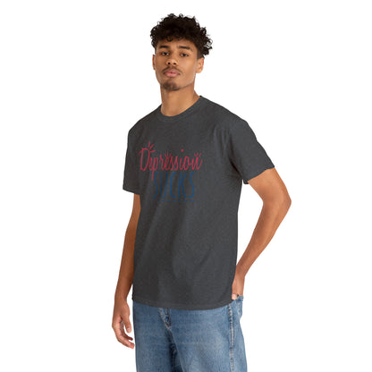 "Depression Sucks" T-Shirt - Weave Got Gifts - Unique Gifts You Won’t Find Anywhere Else!