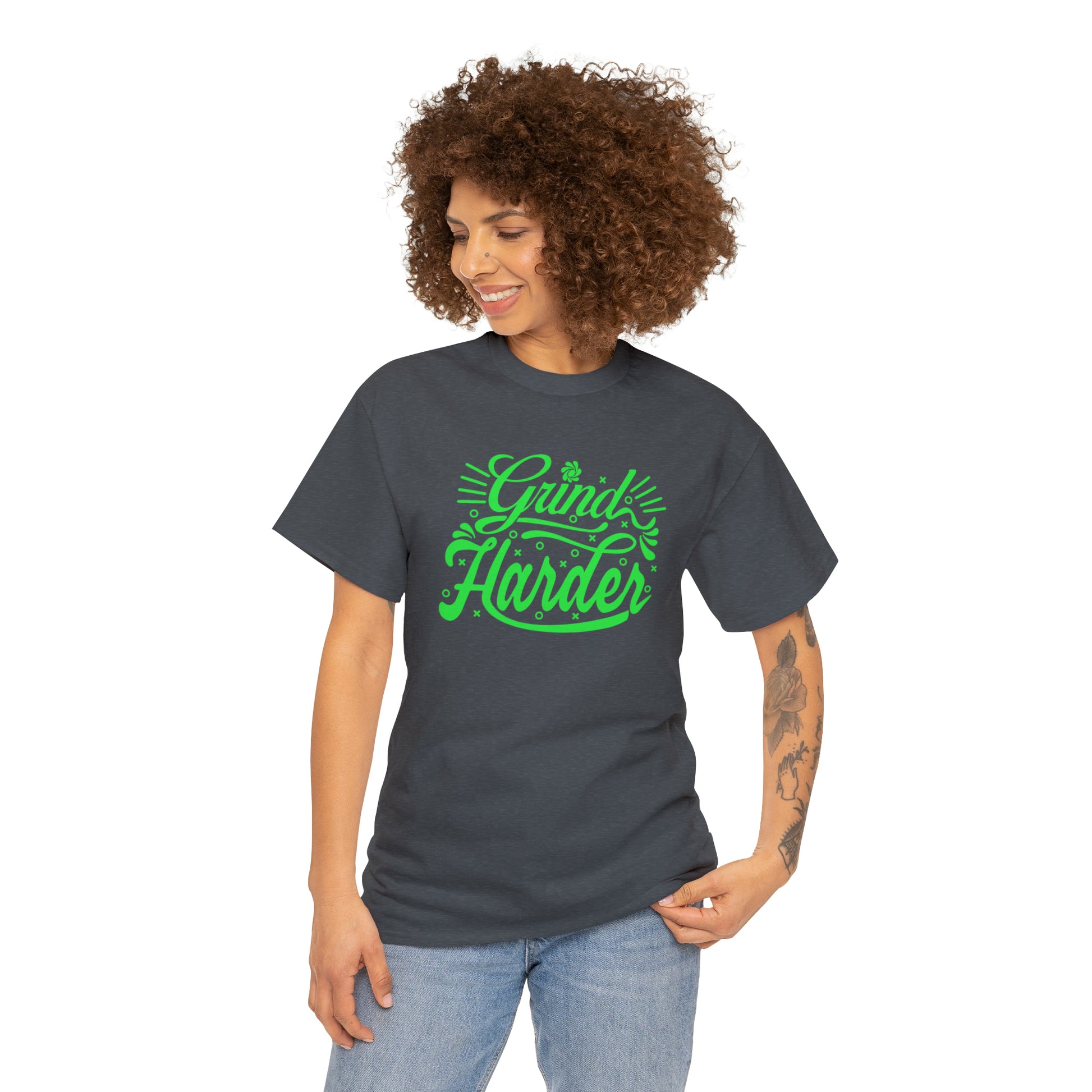 "Grind Harder" T-Shirt - Weave Got Gifts - Unique Gifts You Won’t Find Anywhere Else!