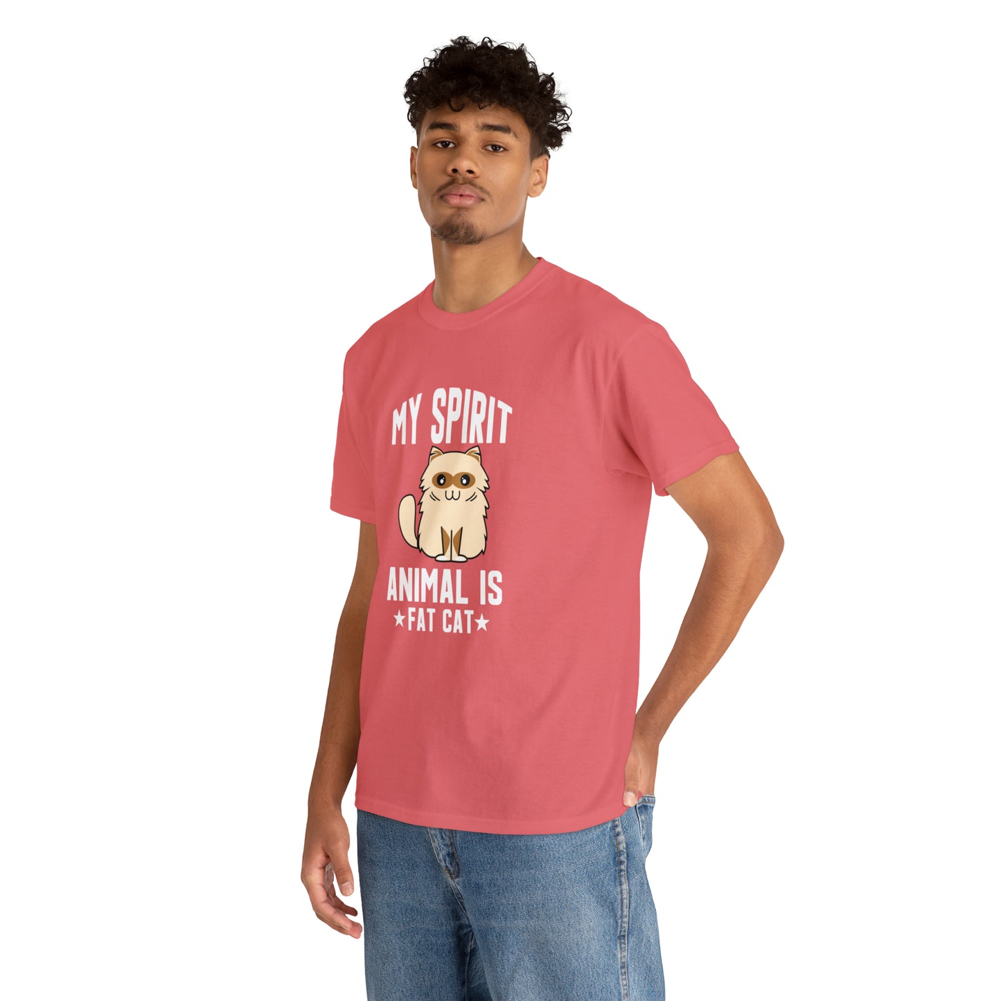 "Fat Cat Spirit Animal" T-Shirt - Weave Got Gifts - Unique Gifts You Won’t Find Anywhere Else!