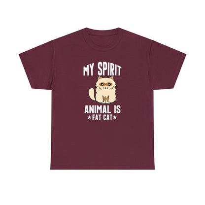 "Fat Cat Spirit Animal" T-Shirt - Weave Got Gifts - Unique Gifts You Won’t Find Anywhere Else!