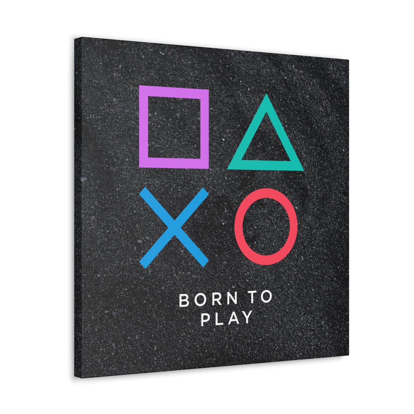 "Indoor Use Only Game Room Decor Canvas"