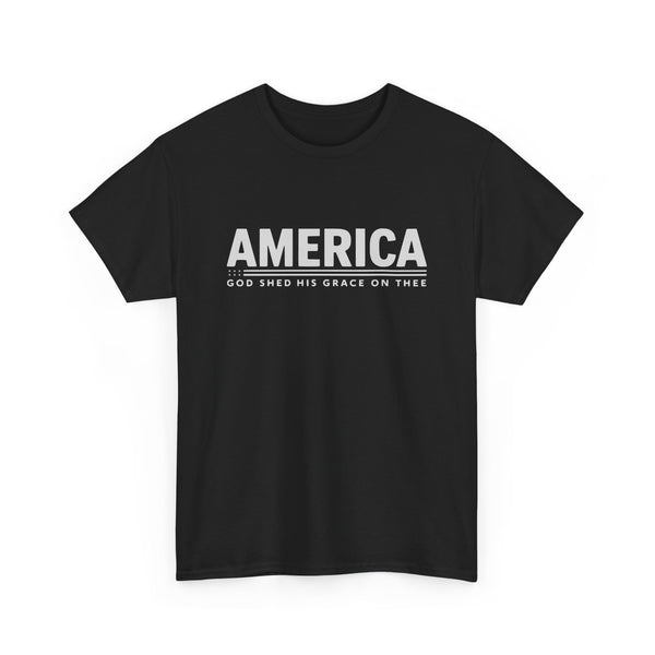 American - God Shed His Grace On Thee: T-Shirt