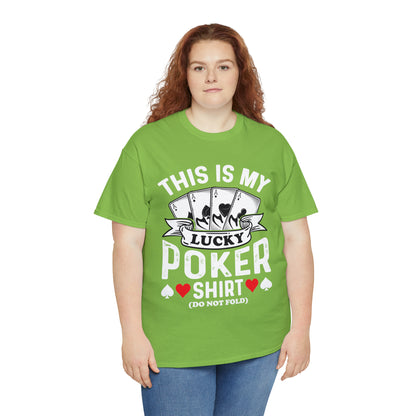 "Poker Shirt" T-Shirt - Weave Got Gifts - Unique Gifts You Won’t Find Anywhere Else!