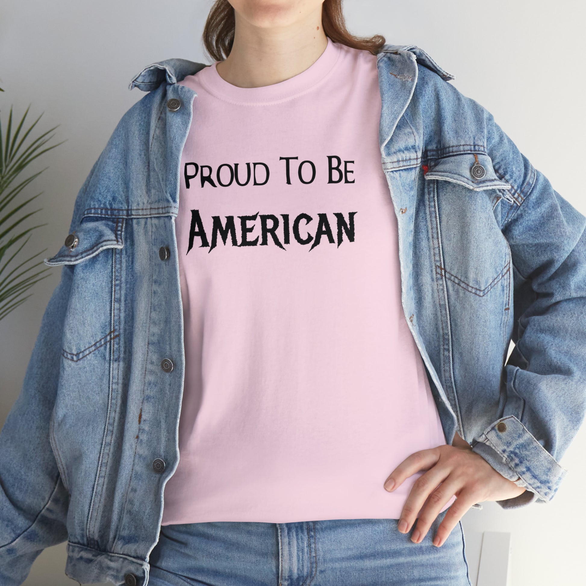 "Proud To Be American" T-Shirt - Weave Got Gifts - Unique Gifts You Won’t Find Anywhere Else!