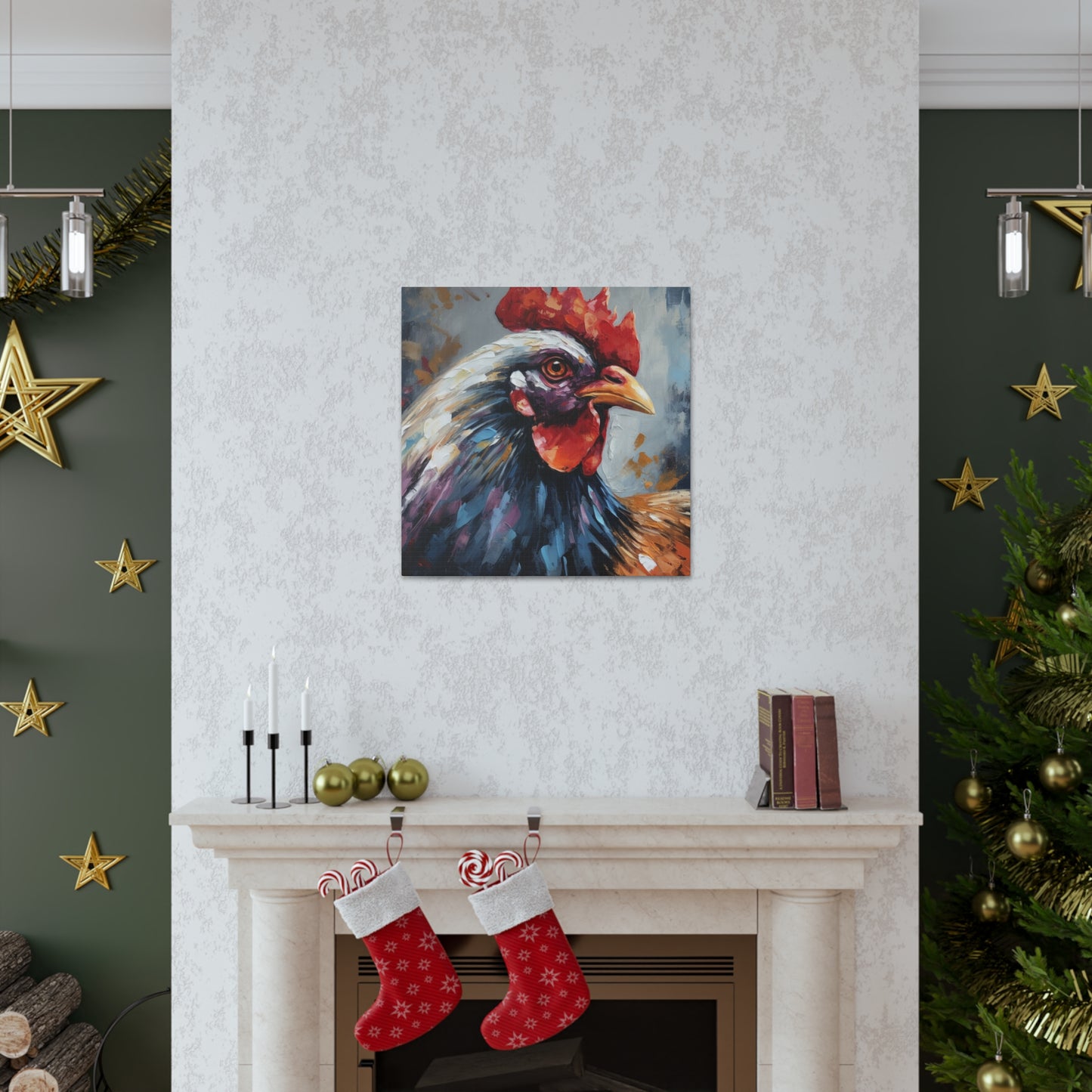 "Farm Chicken" Wall Art - Weave Got Gifts - Unique Gifts You Won’t Find Anywhere Else!