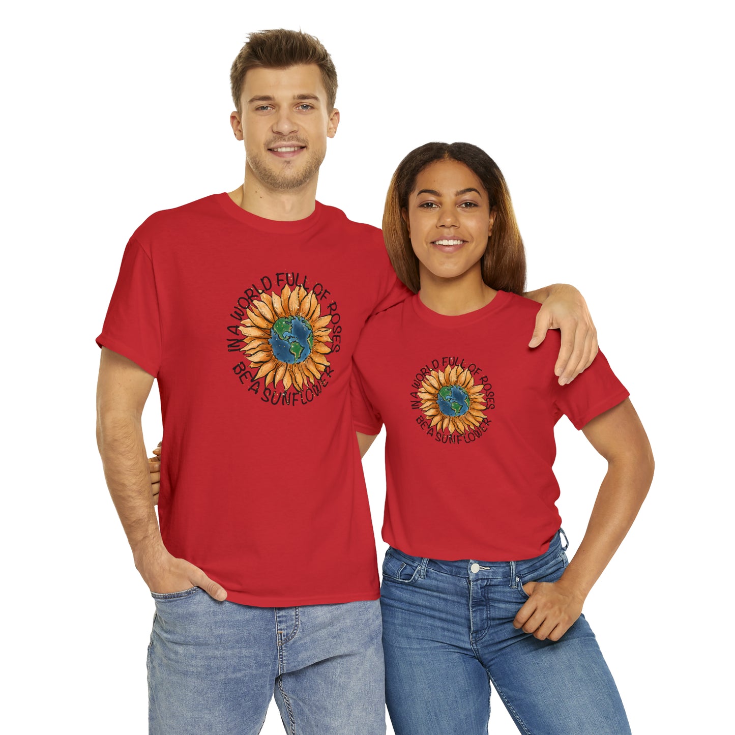 "Be A Sunflower" T-shirt - Weave Got Gifts - Unique Gifts You Won’t Find Anywhere Else!