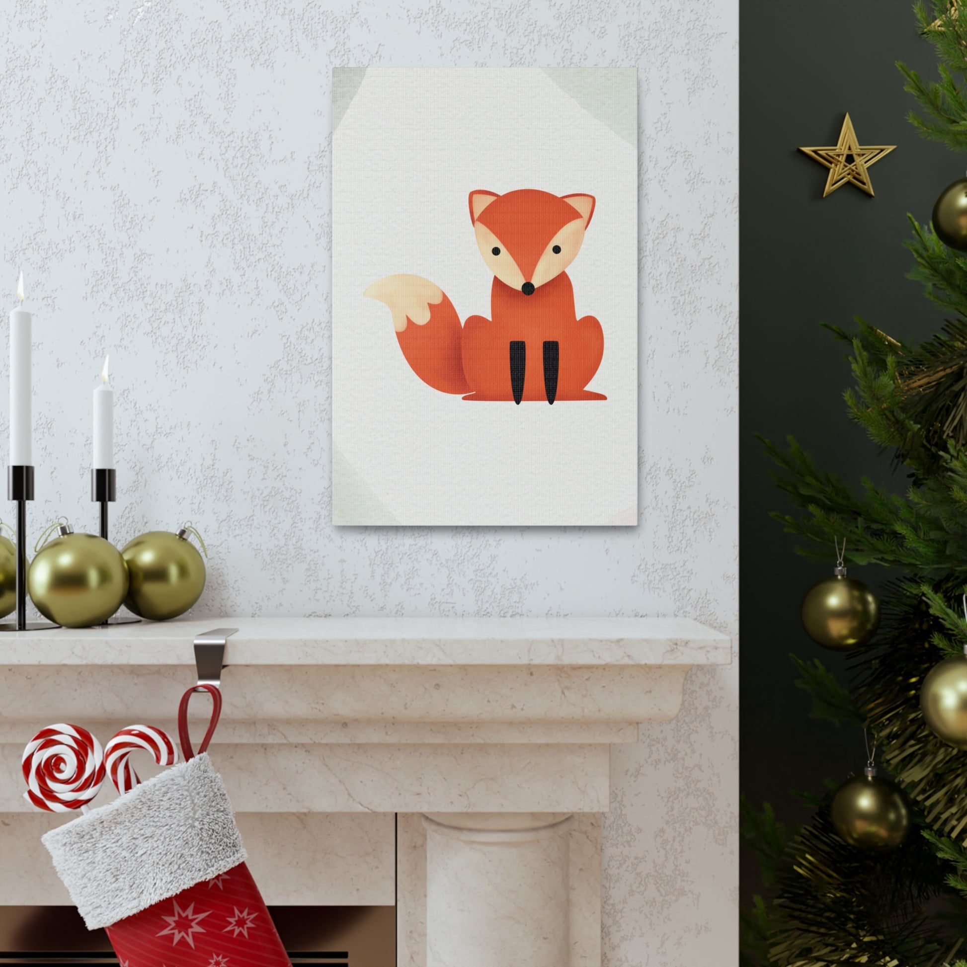 "Adorable Fox" Wall Art - Weave Got Gifts - Unique Gifts You Won’t Find Anywhere Else!