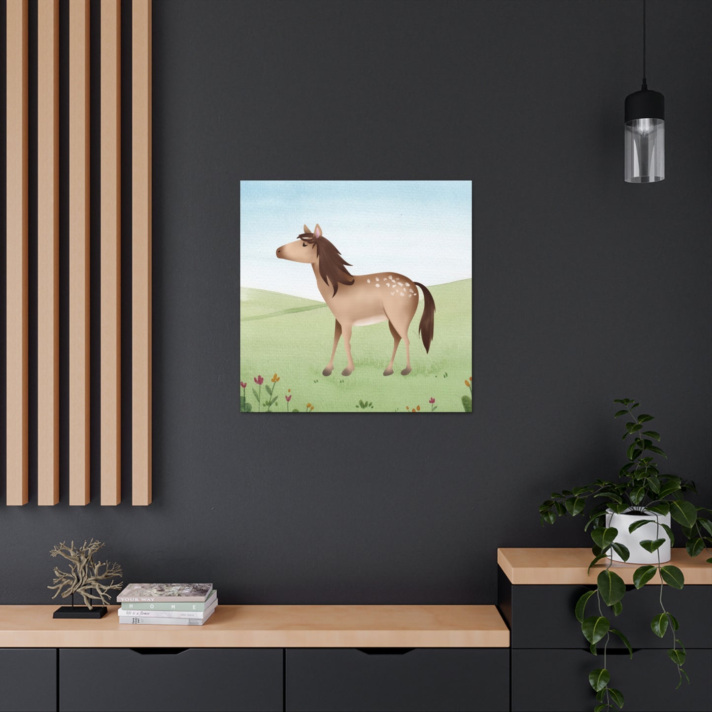 "Farm Horse" Kids Wall Art - Weave Got Gifts - Unique Gifts You Won’t Find Anywhere Else!