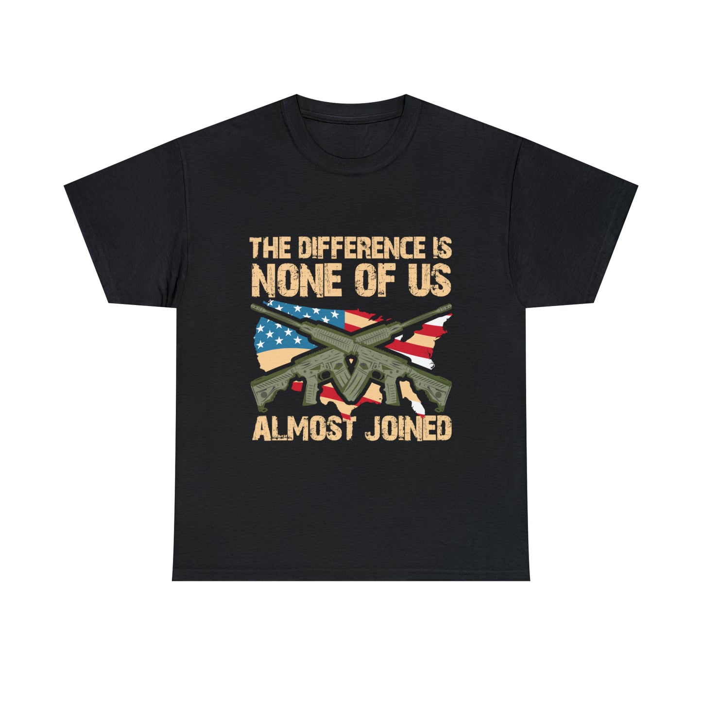 Military service commitment tee