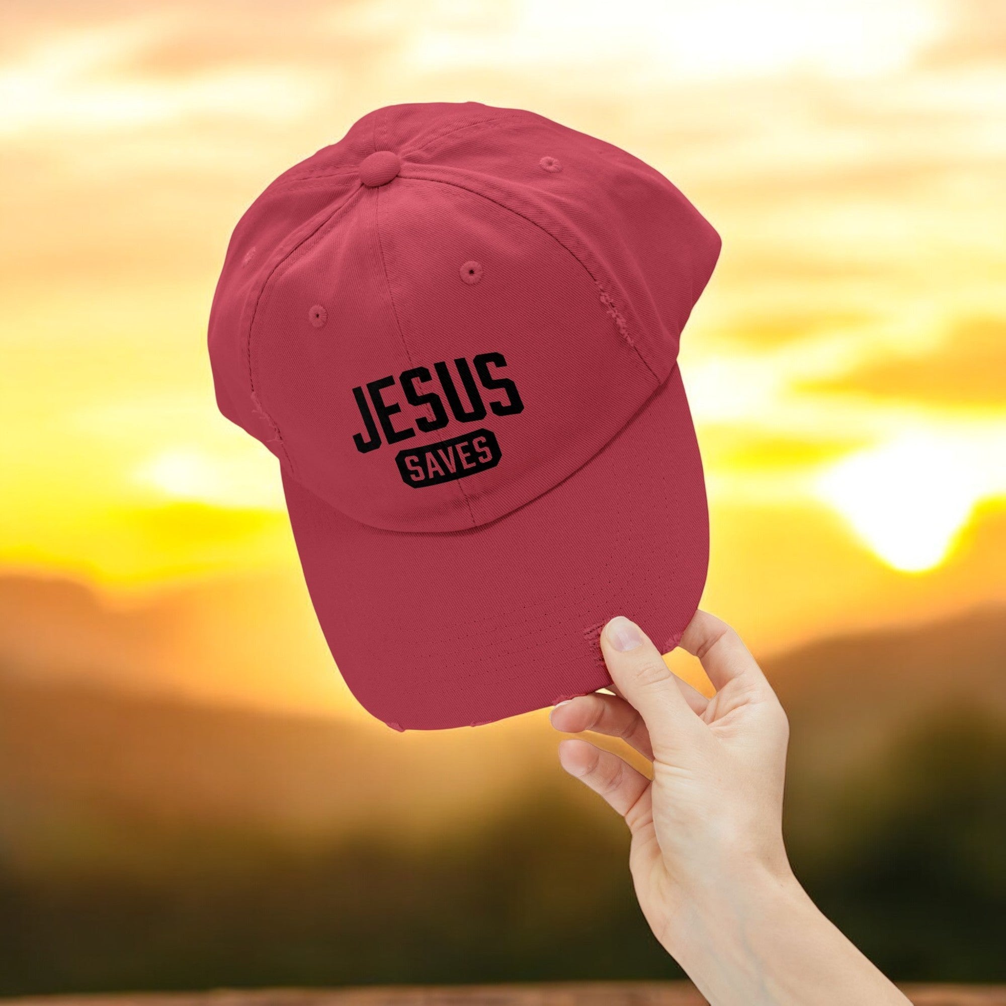 Jesus Saves Hat