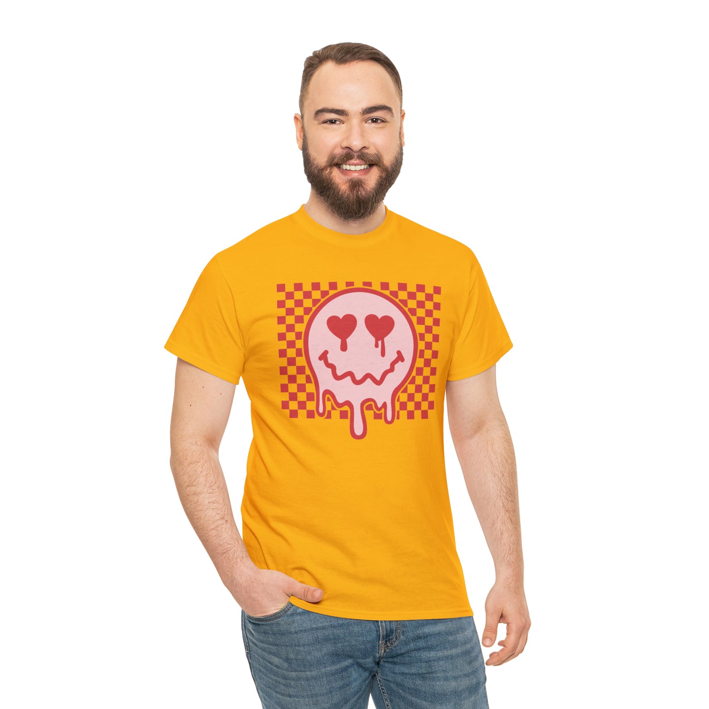 Y2K Style T-Shirt – Retro Smiley Face Design

