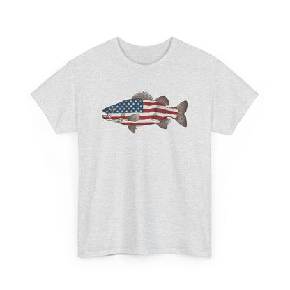 American Flag Fishing T-Shirt