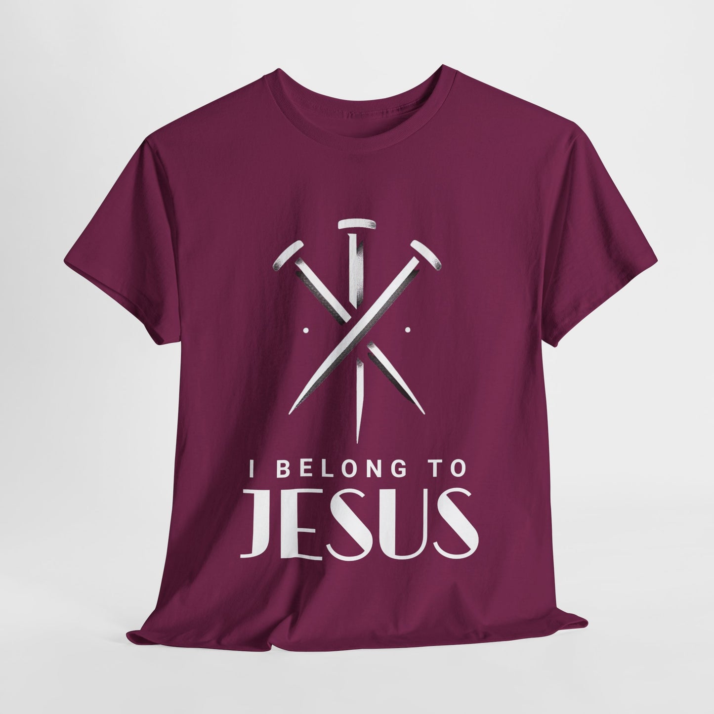 Christian t-shirt featuring bold religious message and symbolic design
