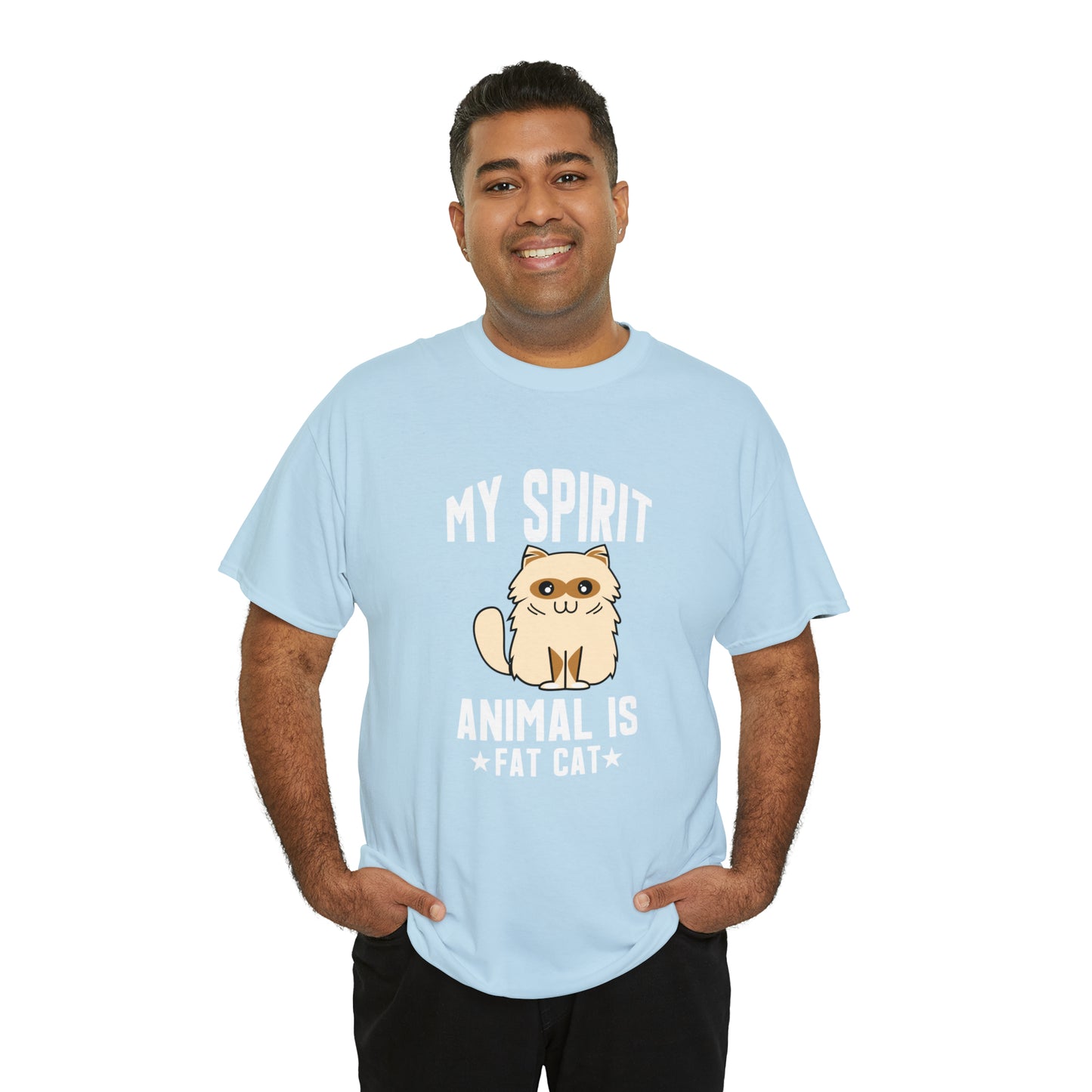 "Fat Cat Spirit Animal" T-Shirt - Weave Got Gifts - Unique Gifts You Won’t Find Anywhere Else!