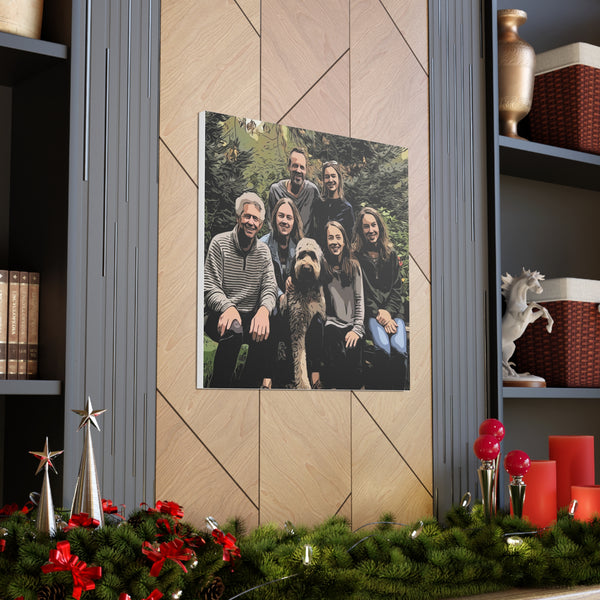 "Family Portrait" Custom Wall Art - Weave Got Gifts - Unique Gifts You Won’t Find Anywhere Else!