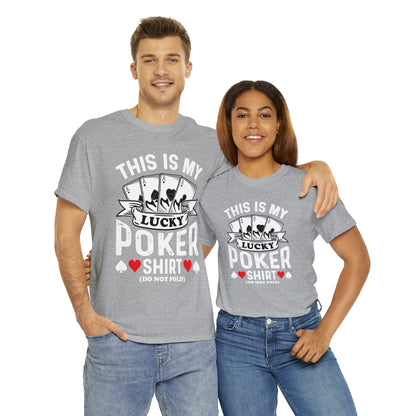 "Poker Shirt" T-Shirt - Weave Got Gifts - Unique Gifts You Won’t Find Anywhere Else!