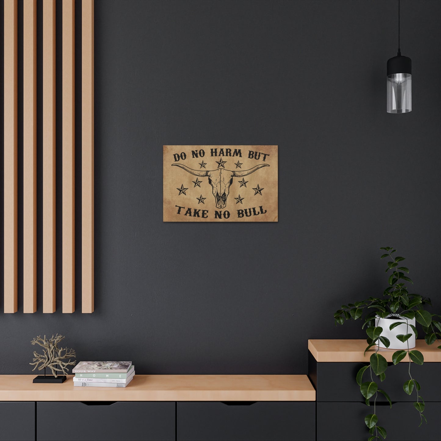 "Do No Harm But Take No Bull" Wall Art - Weave Got Gifts - Unique Gifts You Won’t Find Anywhere Else!