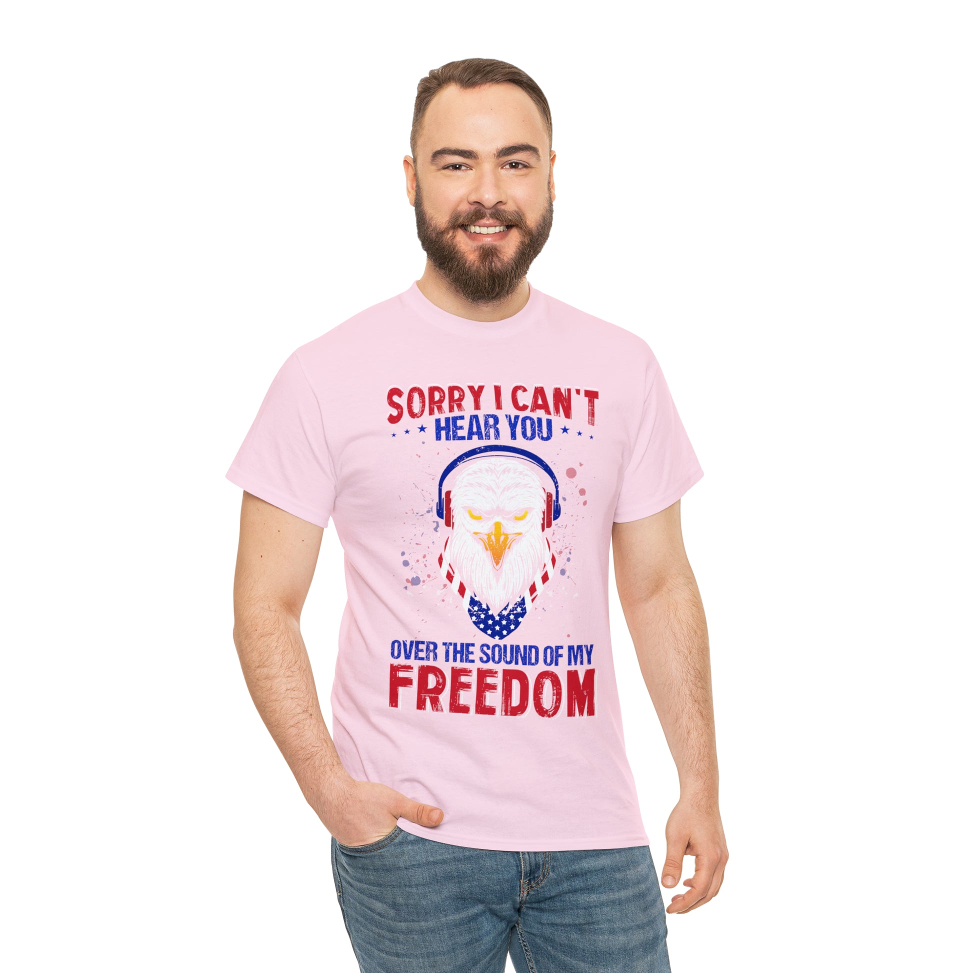 "Can't Hear You Over The Sound Of My Freedom" T-Shirt - Weave Got Gifts - Unique Gifts You Won’t Find Anywhere Else!