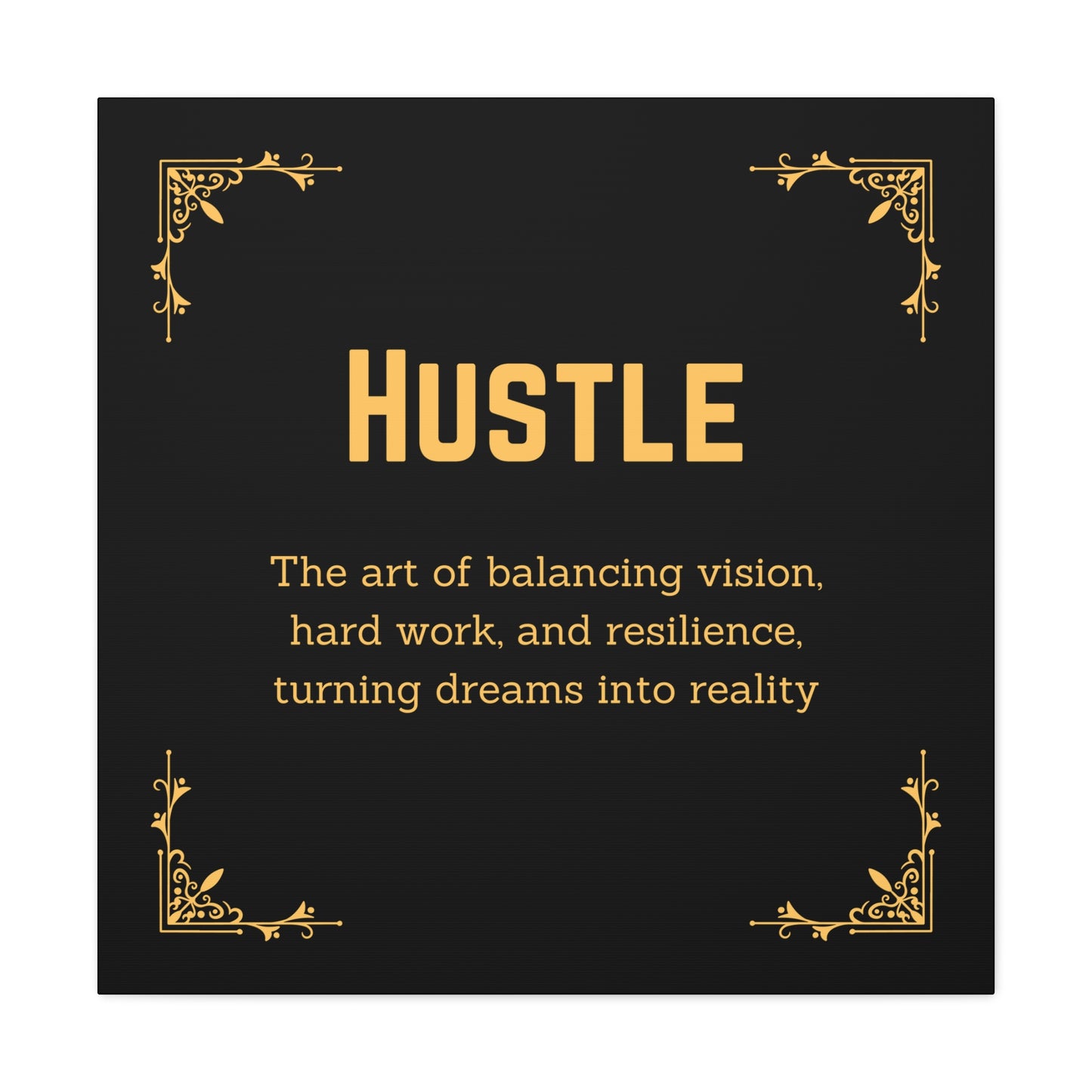 "Hustle" Wall Art - Weave Got Gifts - Unique Gifts You Won’t Find Anywhere Else!