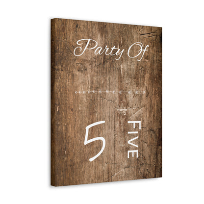 "Party Of 5" Wall Art - Weave Got Gifts - Unique Gifts You Won’t Find Anywhere Else!