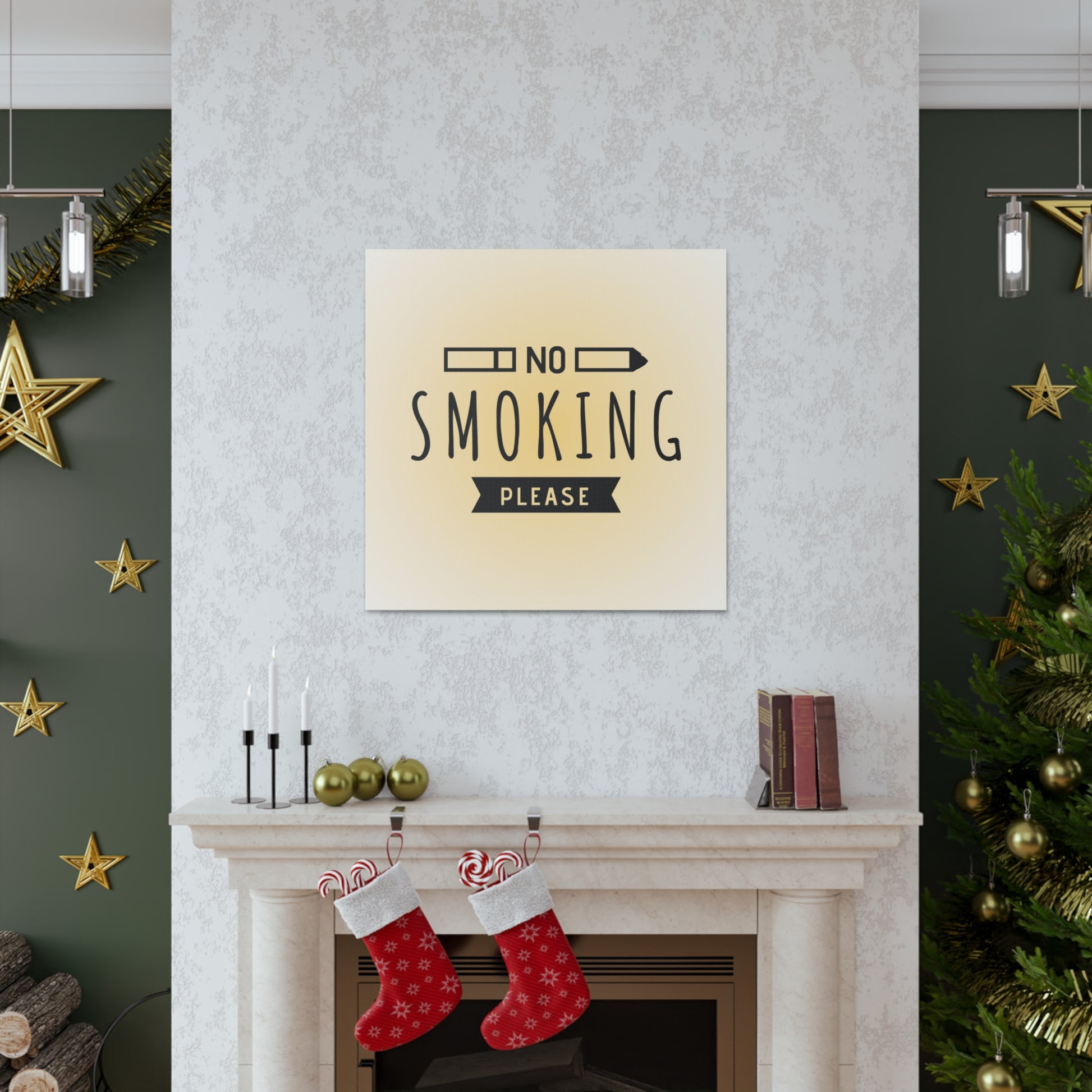 "No Smoking Please" Wall Art - Weave Got Gifts - Unique Gifts You Won’t Find Anywhere Else!