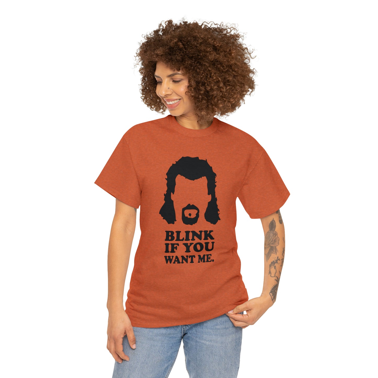 "Blink If You Want Me" T-Shirt - Weave Got Gifts - Unique Gifts You Won’t Find Anywhere Else!