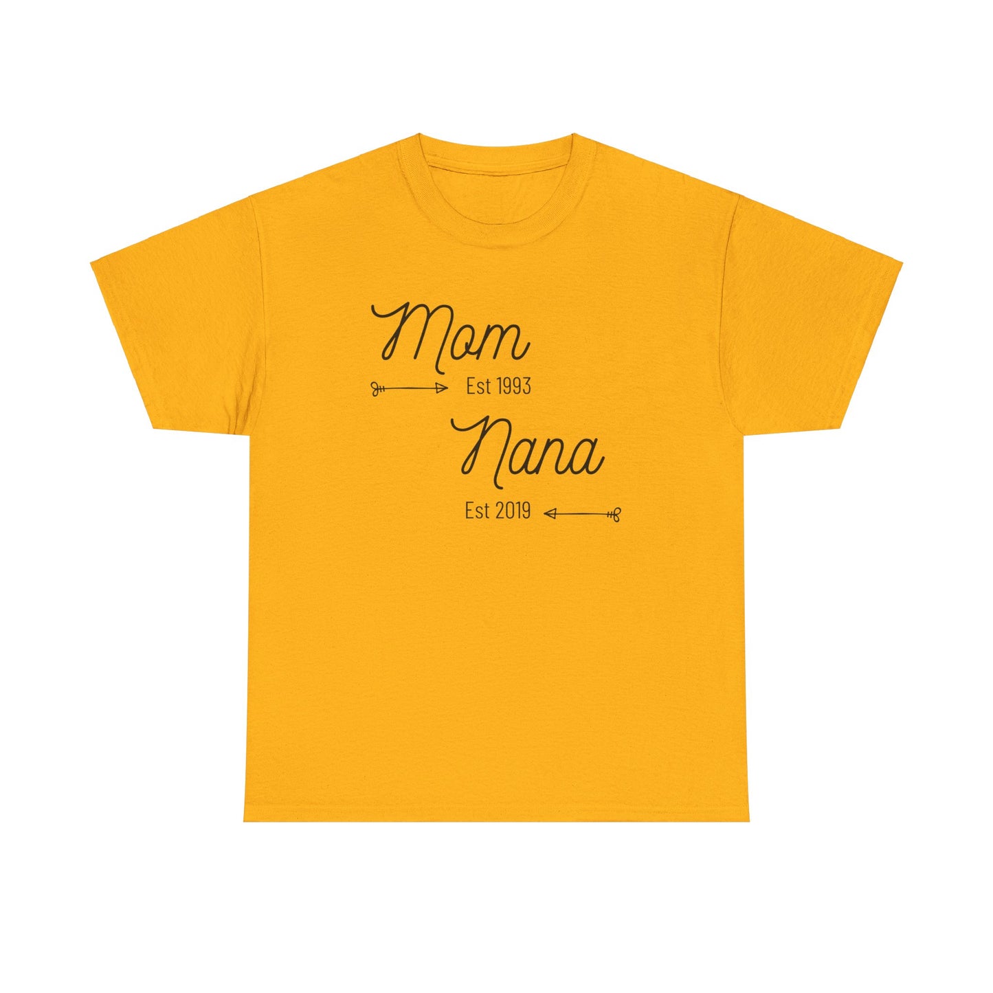 Custom Mom & Nana Shirt