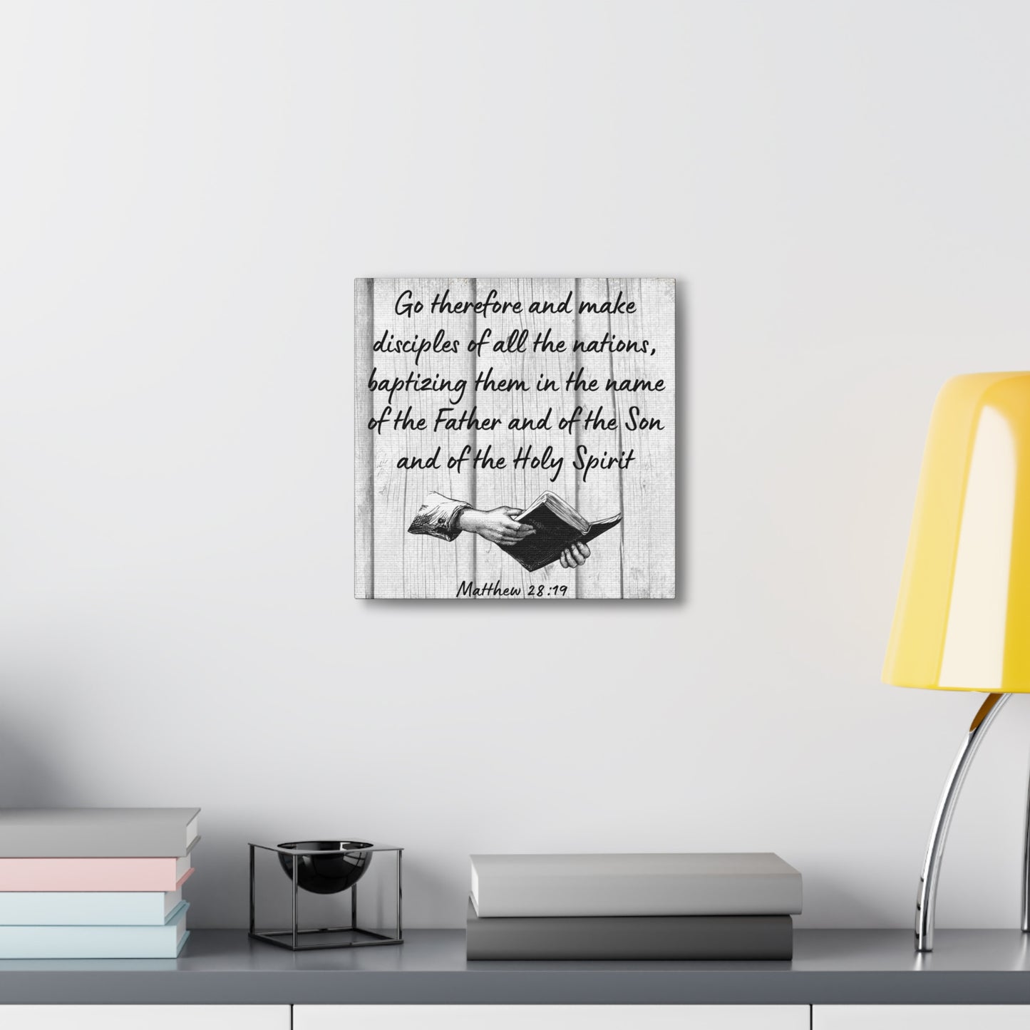 "Go Therefore And Make Disciples" Wall Art - Weave Got Gifts - Unique Gifts You Won’t Find Anywhere Else!