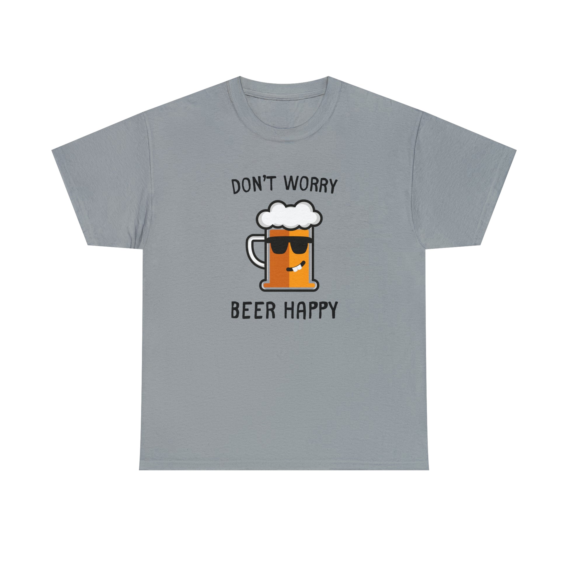 "Don't Worry, Beer Happy" T-Shirt - Weave Got Gifts - Unique Gifts You Won’t Find Anywhere Else!