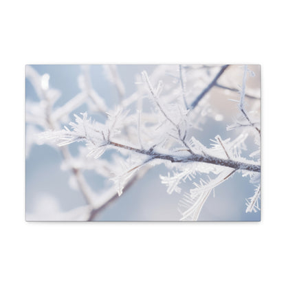 "Frozen Branch In Nature" Wall Art - Weave Got Gifts - Unique Gifts You Won’t Find Anywhere Else!