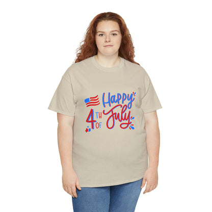 "Happy 4th Of July" T-Shirt - Weave Got Gifts - Unique Gifts You Won’t Find Anywhere Else!