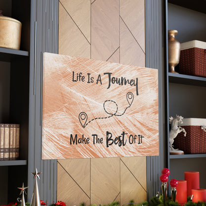 "Life Is A Journey, Make The Best Of It" Wall Art - Weave Got Gifts - Unique Gifts You Won’t Find Anywhere Else!