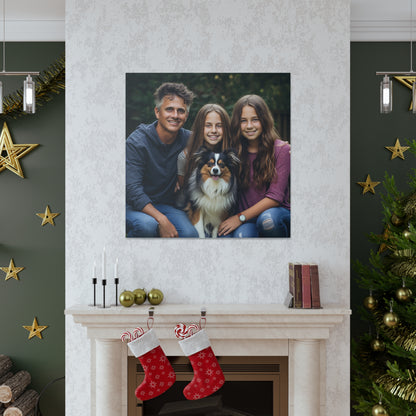 "Family Photo" Custom Wall Art - Weave Got Gifts - Unique Gifts You Won’t Find Anywhere Else!