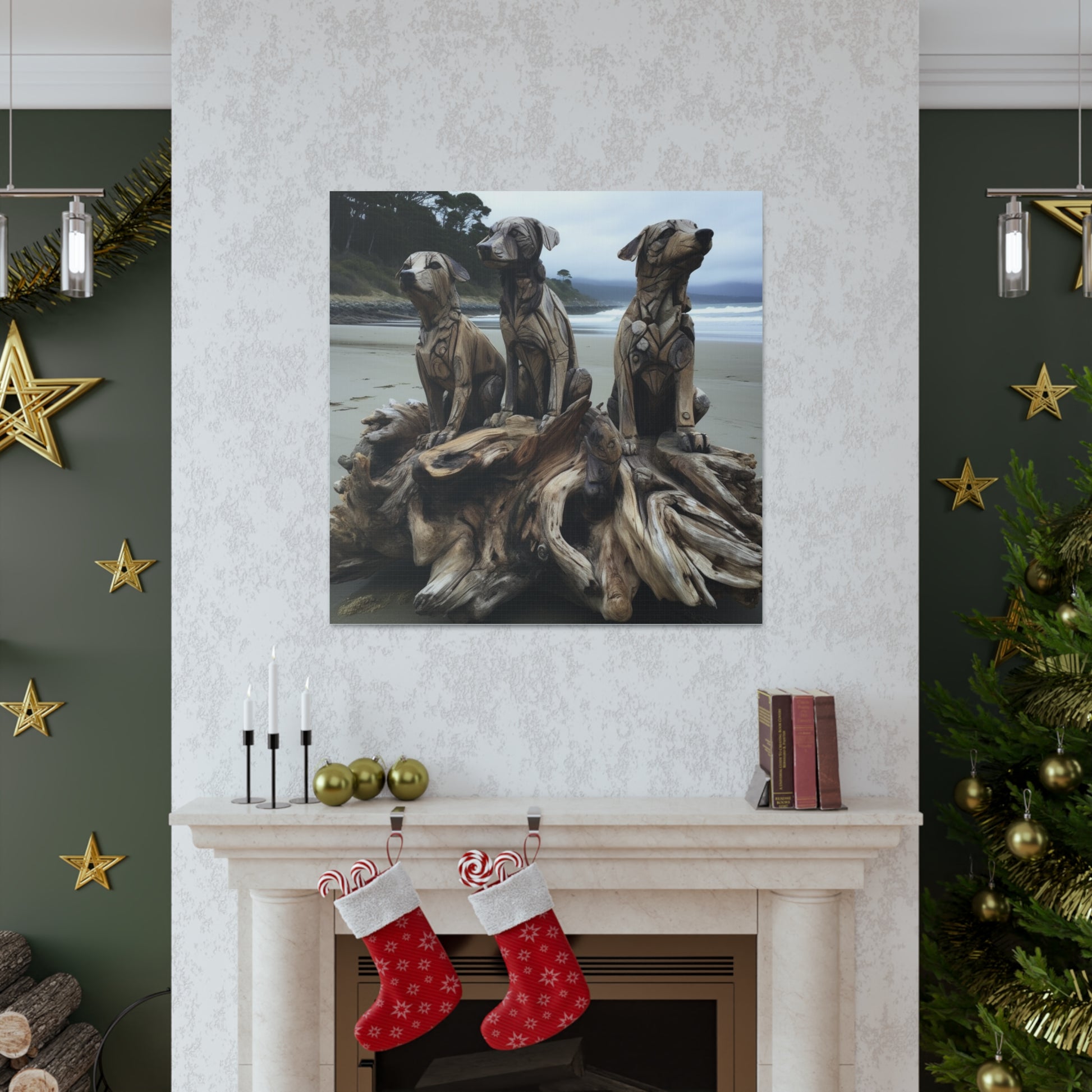 "Driftwood Dogs" Wall Art - Weave Got Gifts - Unique Gifts You Won’t Find Anywhere Else!