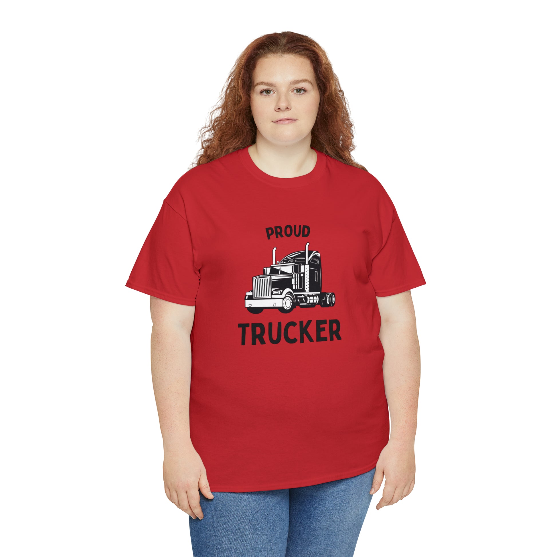 "Proud Trucker" T-Shirt - Weave Got Gifts - Unique Gifts You Won’t Find Anywhere Else!