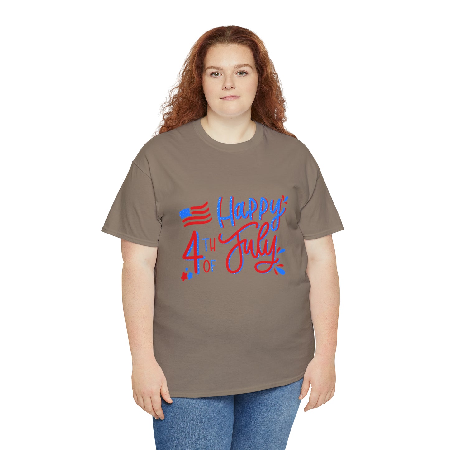 "Happy 4th Of July" T-Shirt - Weave Got Gifts - Unique Gifts You Won’t Find Anywhere Else!