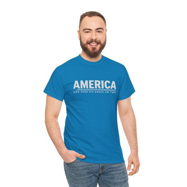 American - God Shed His Grace On Thee: T-Shirt