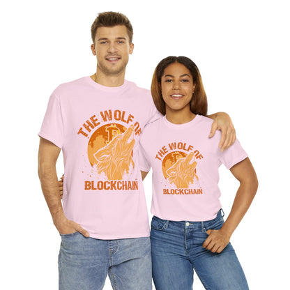 "The Wolf Of Blockchain" T-Shirt - Weave Got Gifts - Unique Gifts You Won’t Find Anywhere Else!