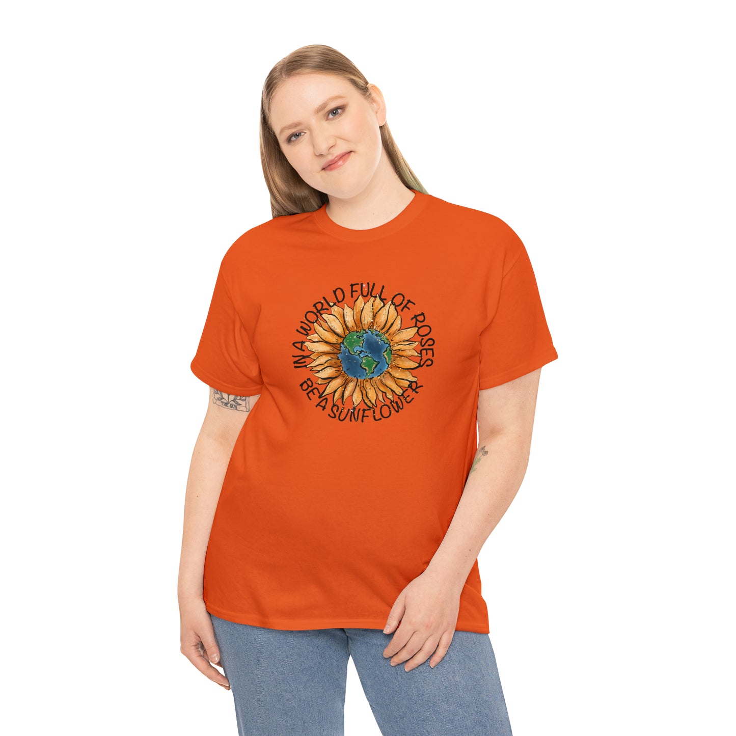 "Be A Sunflower" T-shirt - Weave Got Gifts - Unique Gifts You Won’t Find Anywhere Else!