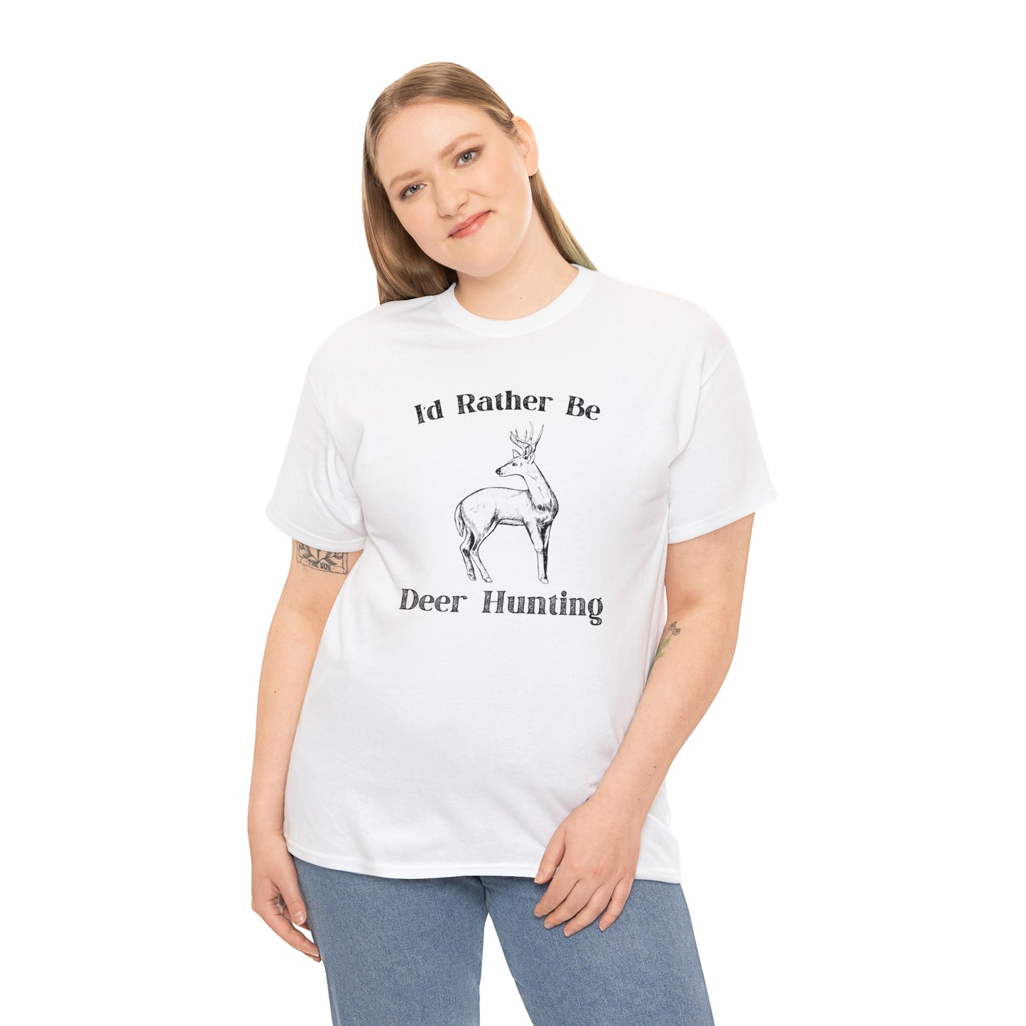 "I'd Rather Be Hunting" T-Shirt - Weave Got Gifts - Unique Gifts You Won’t Find Anywhere Else!