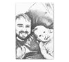 "Daddy & Son Photo" Custom Wall Art - Weave Got Gifts - Unique Gifts You Won’t Find Anywhere Else!