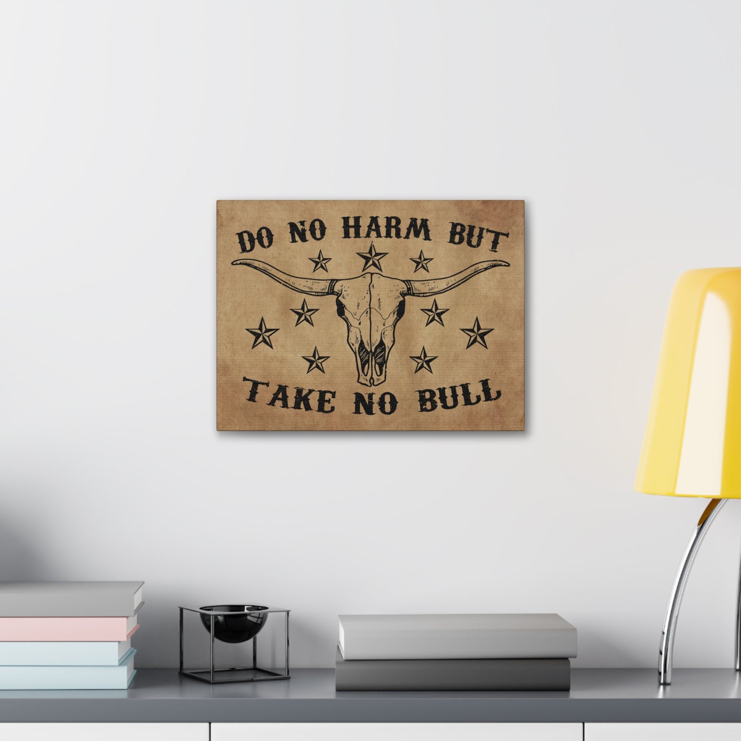 "Do No Harm But Take No Bull" Wall Art - Weave Got Gifts - Unique Gifts You Won’t Find Anywhere Else!