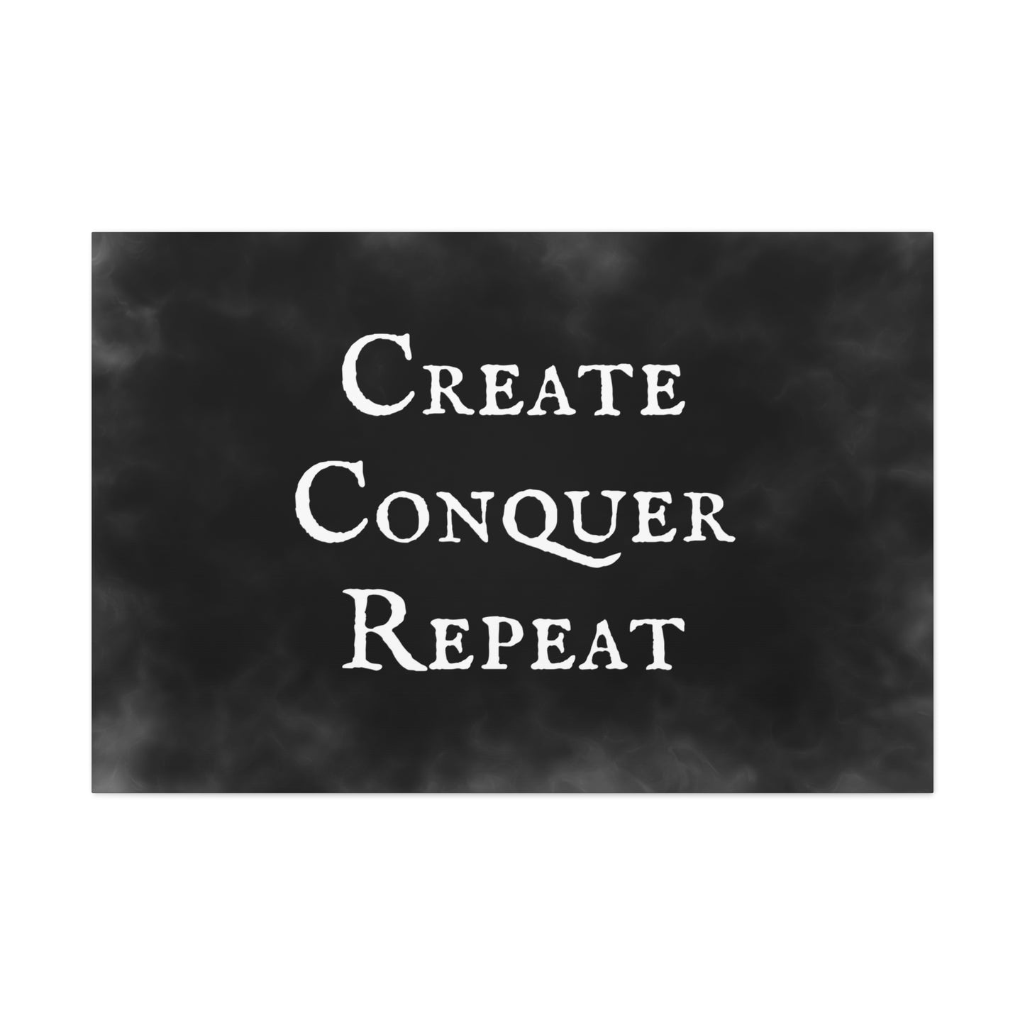 "Create Conquer Repeat" Wall Art - Weave Got Gifts - Unique Gifts You Won’t Find Anywhere Else!