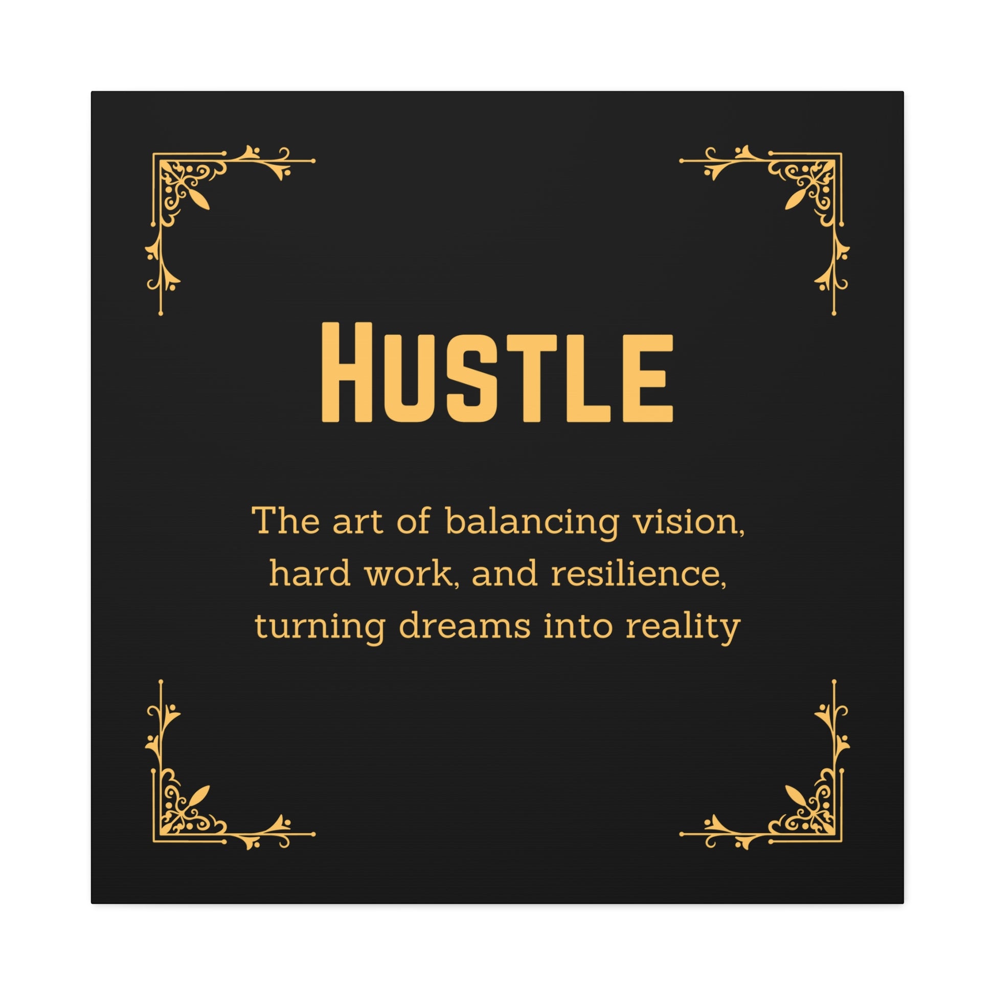 "Hustle" Wall Art - Weave Got Gifts - Unique Gifts You Won’t Find Anywhere Else!