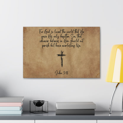 "John 3:16" Wall Art - Weave Got Gifts - Unique Gifts You Won’t Find Anywhere Else!