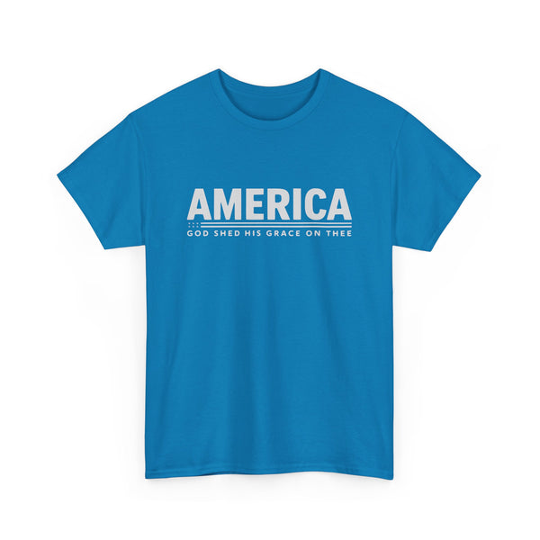 American - God Shed His Grace On Thee: T-Shirt